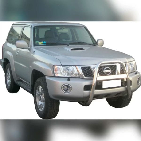 High Bull Bar Inox Nissan Patrol GR 2005+