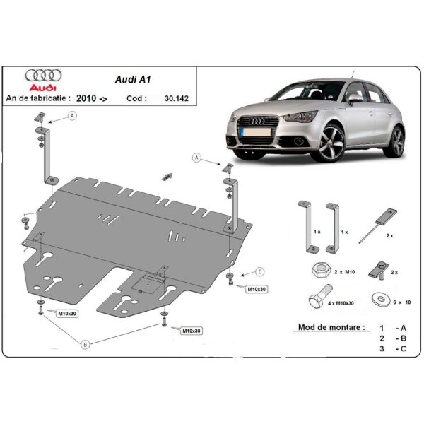 STEEL-SKID-PLATE-FOR-AUDI-A1
