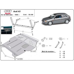Steel-Skid-Plate-Audi-A3-1996-2003