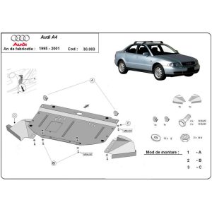 Steel-Skid-Plate-Audi-A4-B5-1995-2000