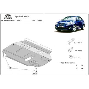 Steel Skid Plate Hyundai Verna 2005-2010