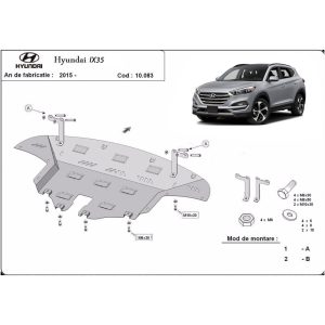 Steel Skid Plate Hyundai ix35 2015-2020