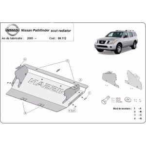 Steel-Radiator-Skid-Plate-Nissan-Pathfinder-2005-2015