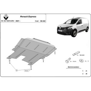 Steel Skid Plate Renault Express 2021-2023