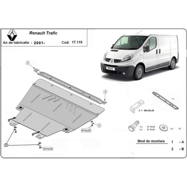 Steel-Skid-Plate-Renault-Trafic-2001-2011