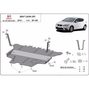 Steel Skid Plate Seat Leon 2012-2020