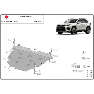 Steel Skid Plate Suzuki Across 2020-2023