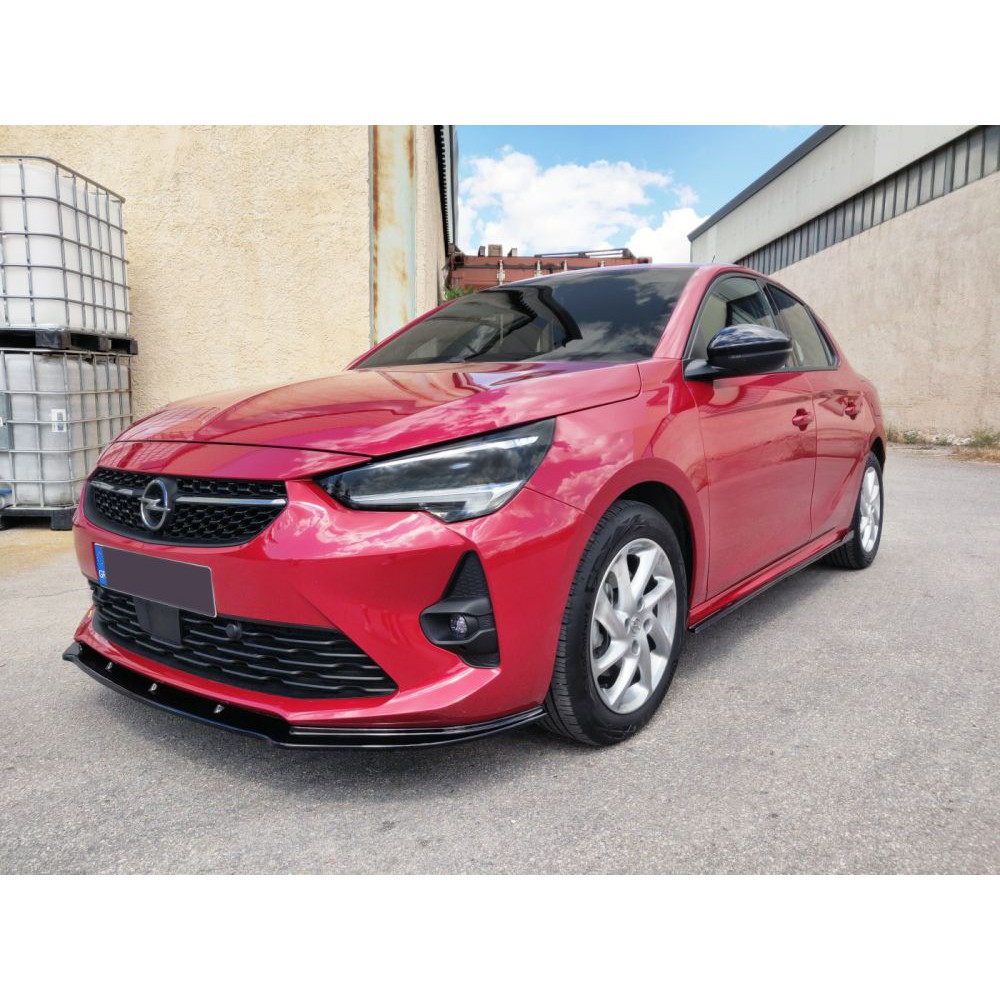 Central Rear Splitter (with vertical bars) Opel Corsa F ( Mk6), Our Offer  \ Opel \ Corsa \ F (Mk6) [2019-]