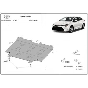 Steel Skid Plate Toyota Corolla 2019-2023