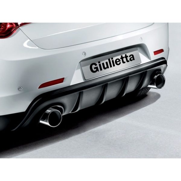 Rear Diffuser Alfa Romeo Giulietta Exhaust L+R
