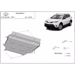 Steel Skid Plate Toyota Rav4 2013-2018