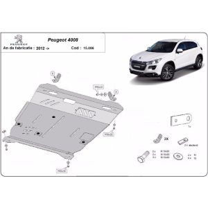 Steel Skid Plate Peugeot 4008 2012-2017