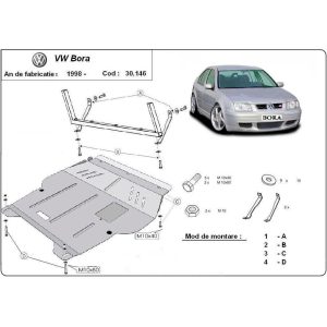 Steel Skid Plate Volkswagen Bora 1998-2006