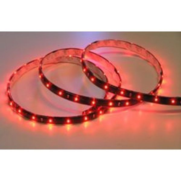 Flexistrip 120cm 24v,splash Proof Red