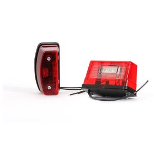 Lpl/pos. Light Led Red.,12-24v