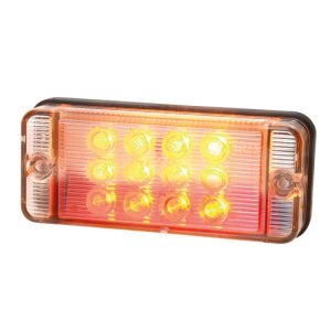 Tail Light 3 Function 12-24v Clear Glass,e-approved