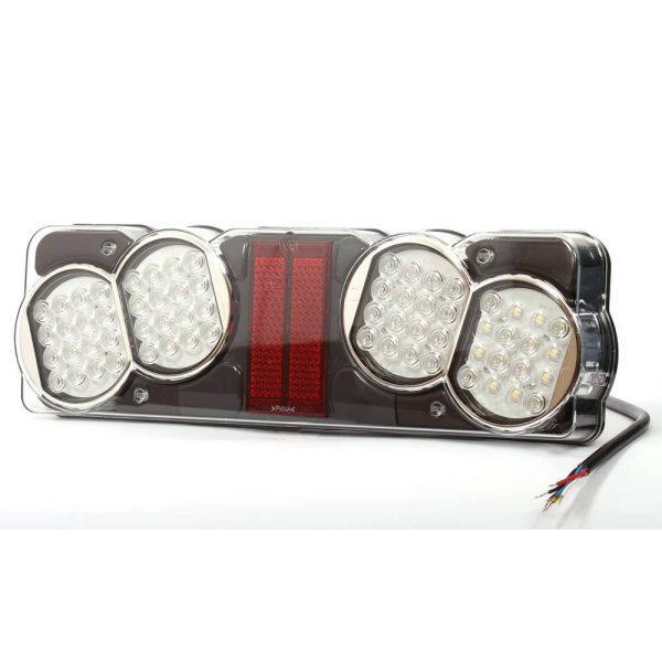 5 Function Led 24v Car Left,licence Plate Light Downwards