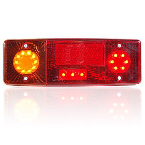 Tail Light Left 12-24v Led,tail/brake/indicato/licence Pl