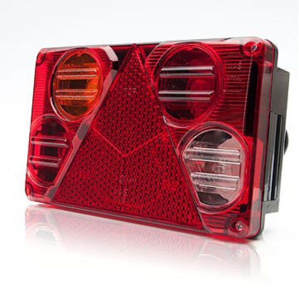 Tail Light Trailer 5 Function,left 233x143x55mm