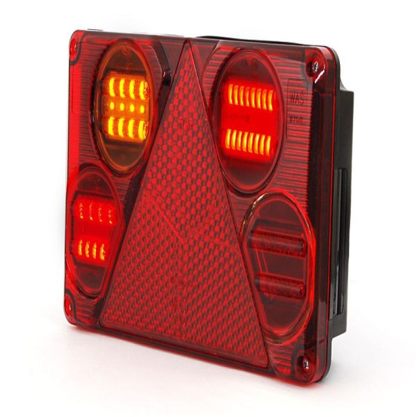 Tail Light Trailer 5 Function,left 12-24v 233x143x55mm