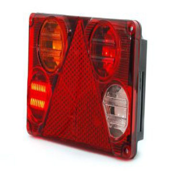 Tail Light Trailer 5 Function,left 12-24v 233x143x55mm