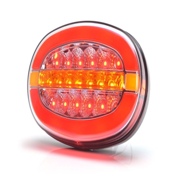 Tail Light 3 Func. Universal Led,12-24v Dc, Ip69k