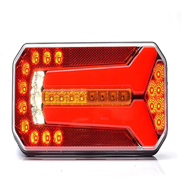 Tail Light Led - 5 Func. Universal.,12-24v Dc. Dynamic Indicator