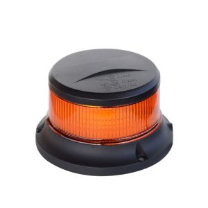 Swedstuff Warning Light Led 12-24v Dc,27w, Amber, Surface Mounting With 3 Bolts.
