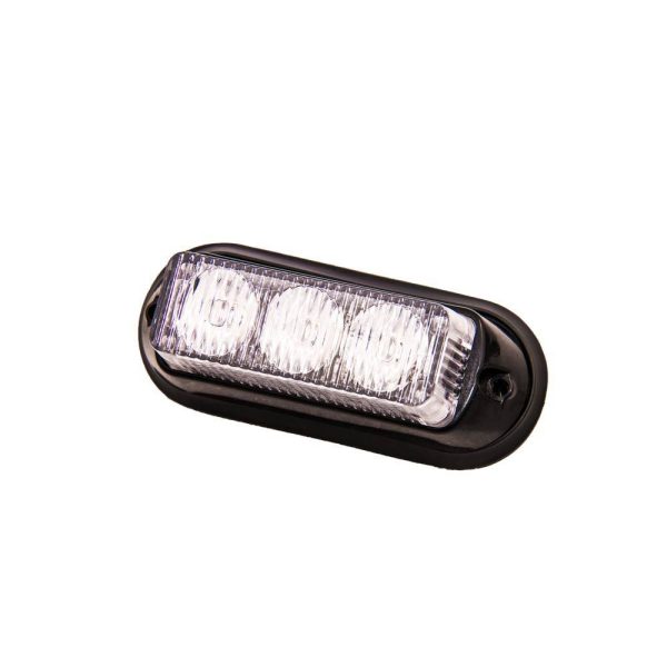 Strobe12-24v 3led Ip65,ece/r65 Approved Orange