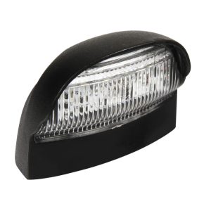 License Plate Light 10-30v 4 Led 6000k.,abs-housing With Pmma Lens.