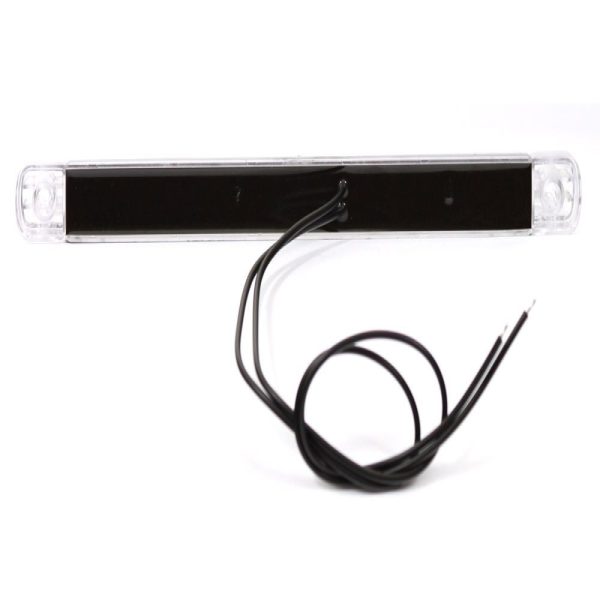 Fiberoptic Pos. Light White,12-24v E-approved.