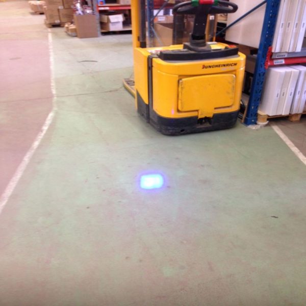 Work Light 10-100v 8w Blue Led