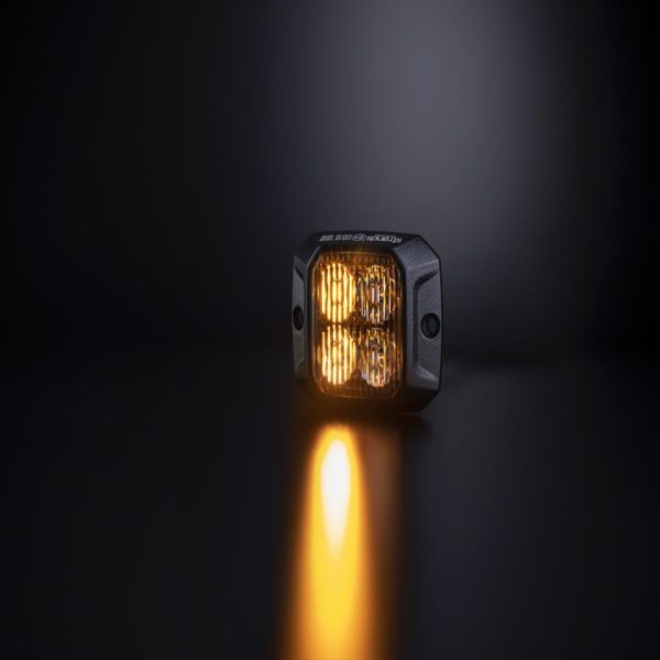 Lighthead 4 Led, Duo Color White + Amber,10-32v Dc, Ip67