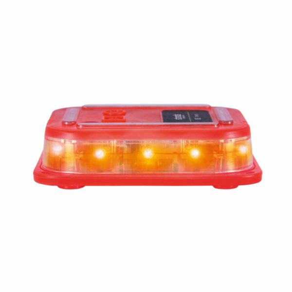 Smart Warning Light 6-p,led, Amber, Magnet, Rechargeable