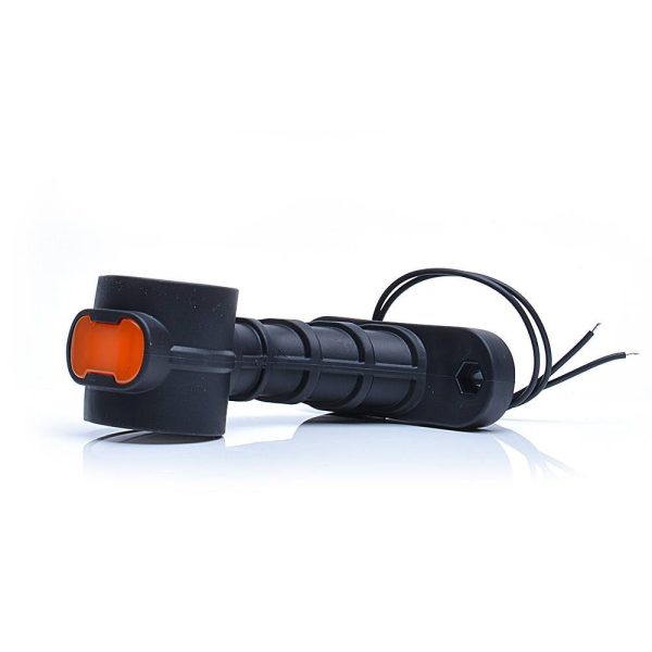 Rubber Arm Long 12-24v Led Left,l189mm H140mm White/orange/red