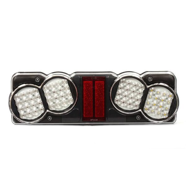 5 Function Led 24v Car Left,licence Plate Light Downwards