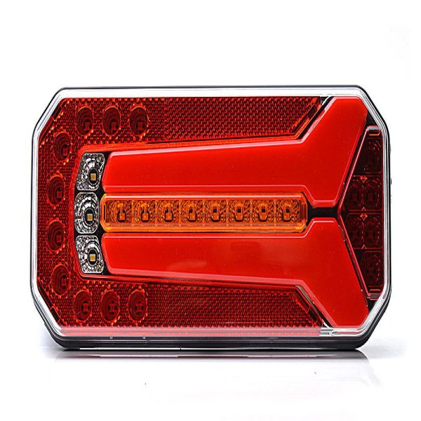 Tail Light Led - 5 Func. Universal.,12-24v Dc. Dynamic Indicator