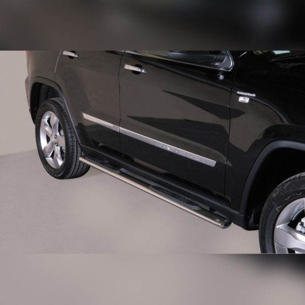 MARCHE-PIEDS GPO INOX SUR JEEP GRAND CHEROKEE 2011-2014