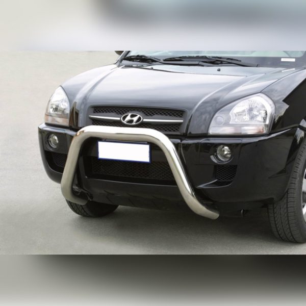 PARE-BUFFLE INOX HOMOLOGUÉ SUR HYUNDAI TUCSON 2004-2014