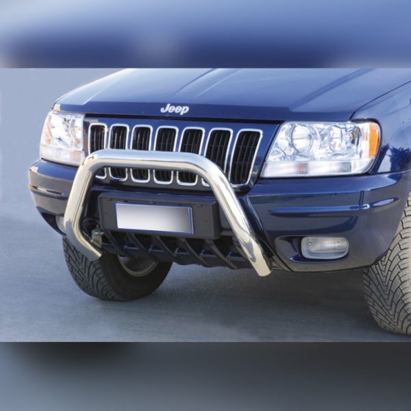 PARE-BUFFLE INOX SUR JEEP GRAND CHEEROKE 1999-2005