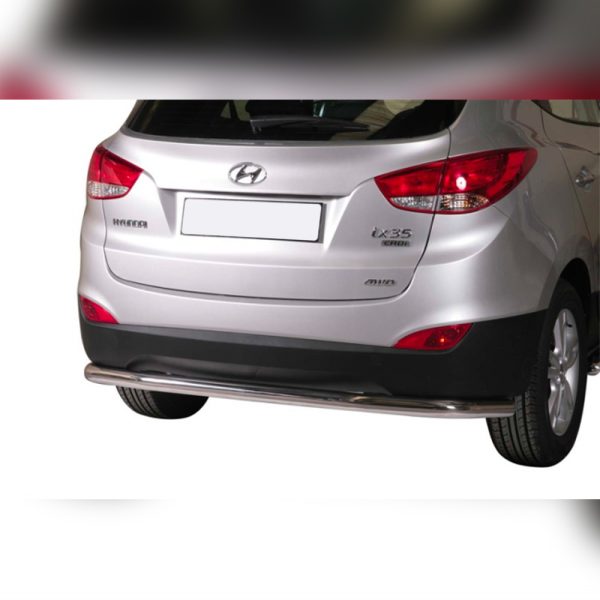 PROTECTION ARRIERE INOX SUR HYUNDAI IX35 2011+