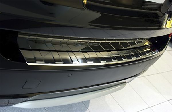 Rear Bumper Protector Plate (Chrome) Pour Audi A6 C7 2007+