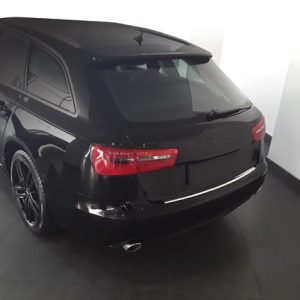 Rear Bumper Protector Plate (Chrome) Pour Audi A6 C7 2011-2018