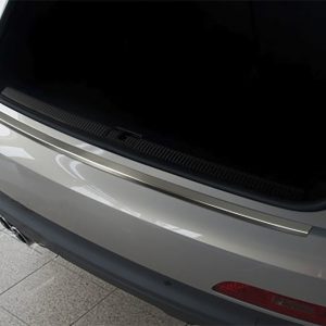 Rear Bumper Protector Plate (Acier Brossé) Pour Audi Q3 2011+