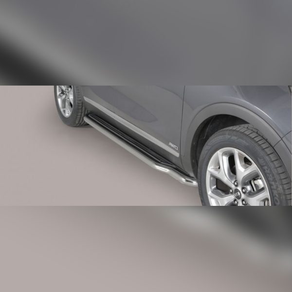 MARCHE-PIEDS INOX TUBE P181 SUR KIA SORENTO 2015-2018