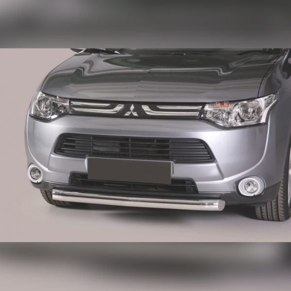 BARRE SOUS PARE-CHOC INOX SUR MITSUBISHI OUTLANDER 2013-2015