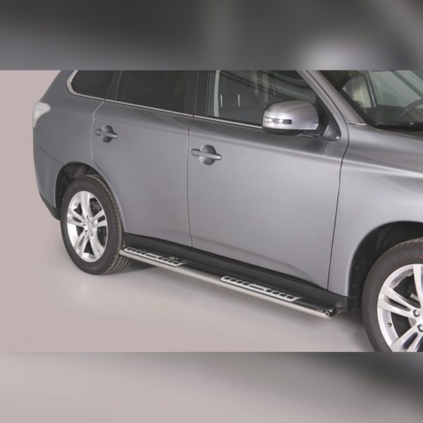 MARCHE-PIEDS DSP INOX SUR MITSUBISHI OUTLANDER 2013-2015