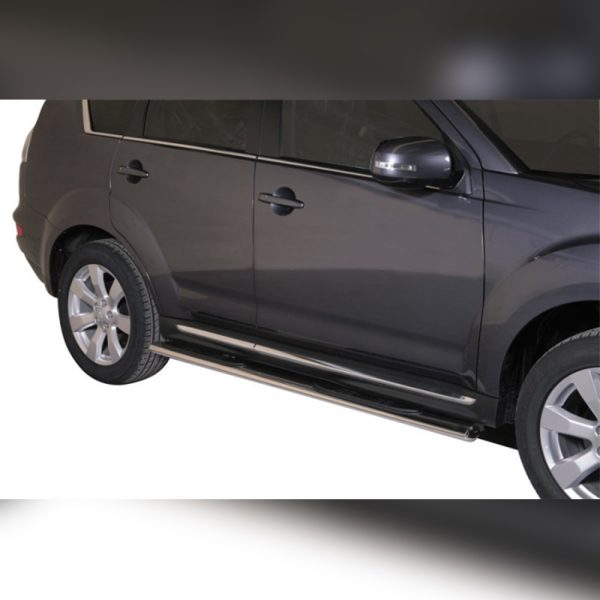 MARCHE-PIEDS GPO INOX SUR MITSUBISHI OUTLANDER 2010-2013