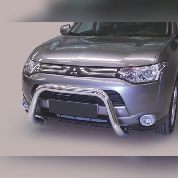 PARE-BUFFLE INOX HOMOLOGUÉ SUR MITSUBISHI OUTLANDER 2013-2015