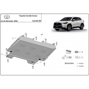 Steel Skid Plate Toyota Corolla Cross 2022-2023